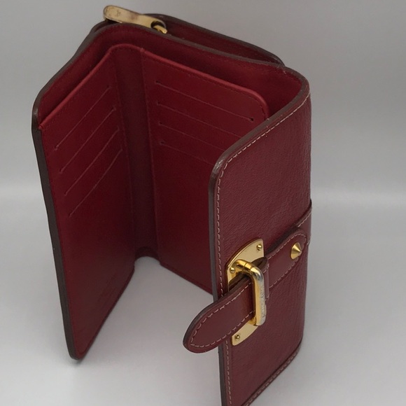 LOUIS VUITTON SUHALI PORTEFEIULLE LE FAVORI COMPACT TRIFOLD WALLET/Q5143 - Picture 4 of 16